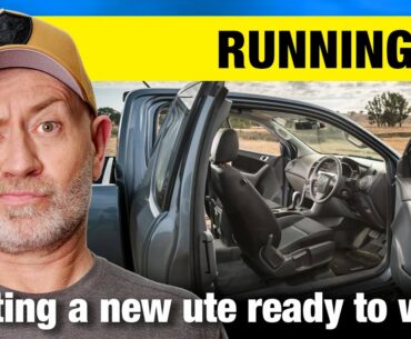 Practical engine run-in advice for tradies in utes | Auto Expert John Cadogan