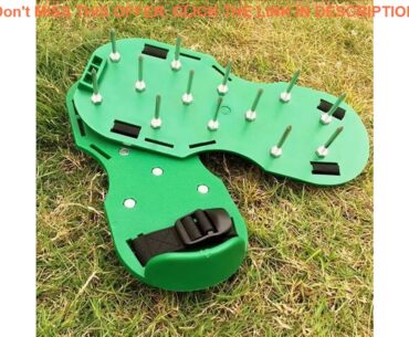 Lawn spikes Lawn Aerator shoes garden nails garden tools loose soil shoes ripper portable durable