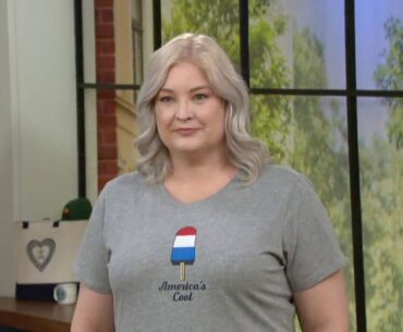 Life is Good Americana Short Sleeve Crusher Tee on QVC