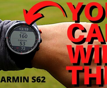 GARMIN S62 GOLF WATCH REVIEW - YOU CAN WIN ONE OF THESE!!