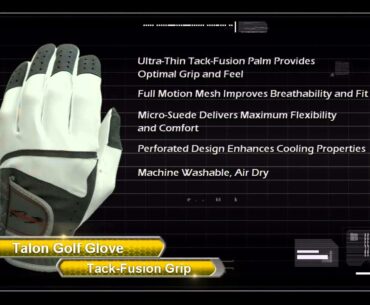 Talon Golf Glove with Tack-Fusion Grip Technology