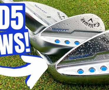 CALLAWAY MD5 JAWS WEDGES - RETURN OF THE MONSTER GROOVES!