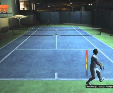 GTA V: "How To Win in Tennis" & "How to Play Tennis in Grand Theft Auto 5" GTA 5 "Earning Money"
