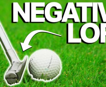 Playing Golf With A Negative Lofted Club