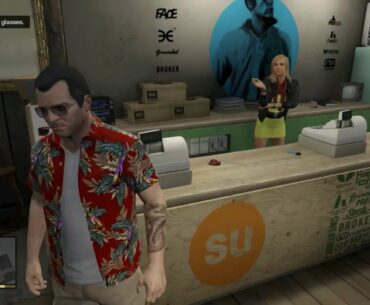 GTA 5 - All Clothing Stores with Michael