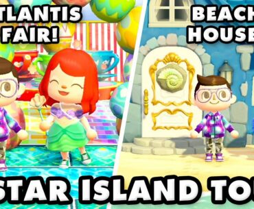 Welcome to the Lost City of Atlantis! 5-Star Island! Animal Crossing New Horizons Island Tour!