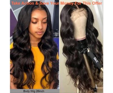 Best YYONG 30 32 inch 13x6 13x4 Lace Front Human Hair Wigs For Black Women Remy Malaysian Body Wave