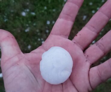 Golf ball-sized hail storm May 5th 2020