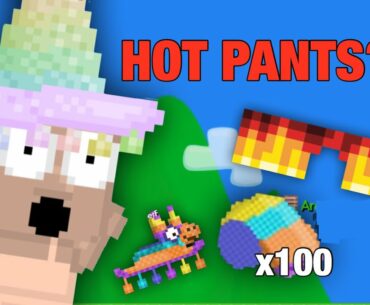 USING 70+ LUCKY HATS + WHISTLES!! PROFIT?! | Growtopia