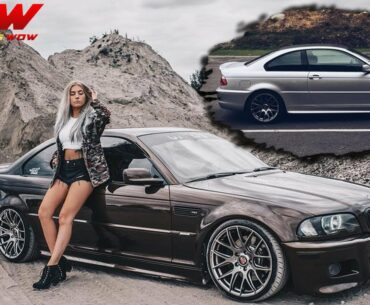 BMW E46 330 ci Brownie on 3SDM Rims Tuning Project by Karmely