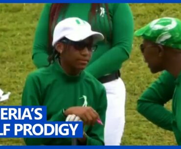 13-Year-Old Iyene Essien Taking Inspiration From Tiger Woods