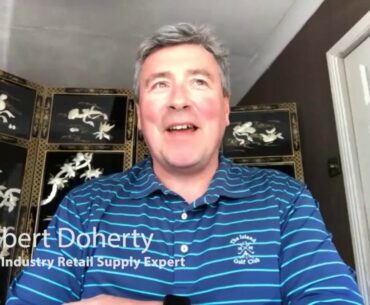 John Dooley talking with Robert Doherty part 1, Golf Clothing Sales, Digital Golf Sales Strategies