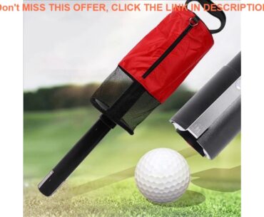 Best Golf Ball Cylinder Picking Ball Machine Removable Pick-up Barrel Easy Standing Golf Device 30J