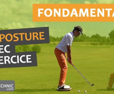 La posture est la pierre angulaire de tout bon jeu de golf - exercices pour bien adresser sa balle