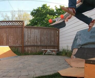 Tillamook & Saltines: Quarantined (D.I.Y.) Backyard Skatepark - Sesh Two