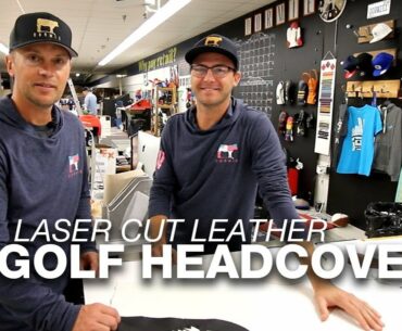 Laser Cutting Leather | Leather Golf Headcovers | Speedy 300