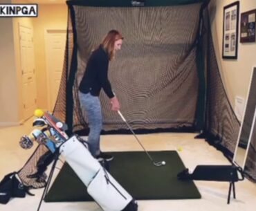 Golf Bag Swing Hack with Erika Larkin