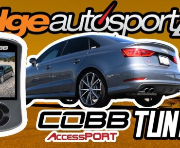 Audi S3 Cobb Accessport CUSTOM TUNING | EDGE AUTOSPORT