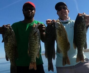 Fun fishing Lake Mohave in mock tournament ending with over 15 pounds of smallmouth bass