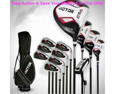 Slide 12 golf clubs professional men's full set of golf clubs 12 club carbon swing entry-level play