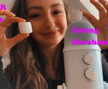 ASMR | Eating marshmallows 😴🌙