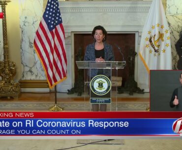 VIDEO NOW: Governor Raimondo announces stay-at-home will be lifted; phase one of reopening will begi