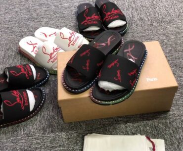 Christian Louboutin slippers review