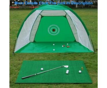 1-3m Indoor Outdoor Foldable Golf Practice Net Golf Hitting Cage Garden Practice Tent Golf Swing T