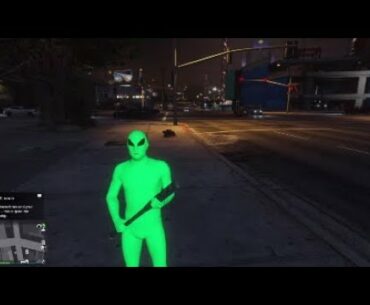 HOW TO GET THE ALIEN OUTFITS AND THE BASEBALL BAT IN GTA 5 ONLINE!!