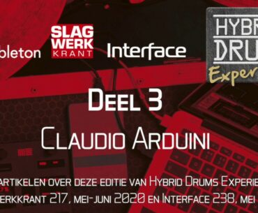 Claudio Arduini – Hybrid Drums & Ableton – Deel 3 Hybrid Drums Experience 2020