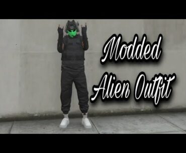 Gta 5 Modded Alien outfit