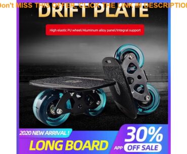 Deal ARDEA Drift Board plate 16.5*14cm Adult Portable Skateboard Driftboard Anti-skid Skate board S