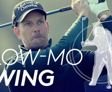 Henrik Stenson's golf swing in Slow Motion