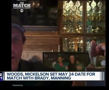 Woods, Mickelson, QBs to donate $10 million to virus relief