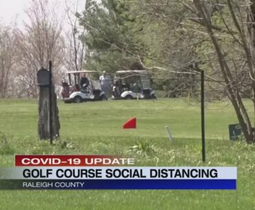 Golf courses taking precautions to keep golfers safe during the COVID-19 pamdemic