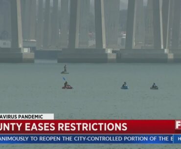 County Eases Restrictions On Golfing And Boating