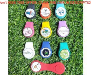 Slide Silicone Golf Hat Clip Ball Marker Holder with Strong Magnetic Attach to Your Pocket Edge Bel