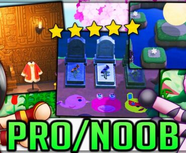 FIVE STAR UNDEAD PARADISE ISLAND - Pro and Noob VS Animal Crossing: New Horizons Island Tour! #acnh