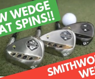 Does This Wedge Spin The Most? Smithworks Wedge VS Cleveland RTX4 Wedge