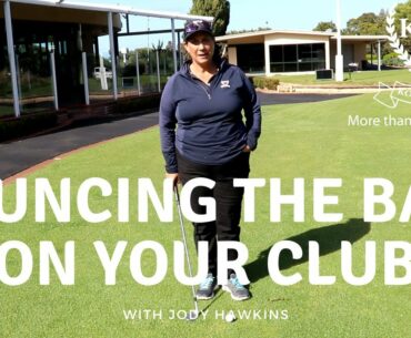 Kooringal Golf Club: Bouncing the ball on your club