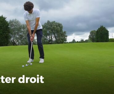 Apprendre à putter droit | Golf