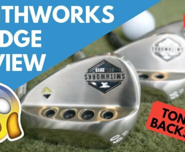 Tons Of Backspin With The New SmithWorks Wedge!!