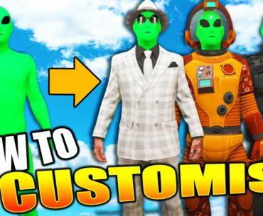 *Epic!* Customise Your Alien Outfit Now!! Easy Guide (Gta 5 Online Tutorial) How to Guide