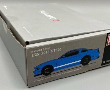 Unboxing: Plamoz 2013 Ford Mustang GT500 Transkit