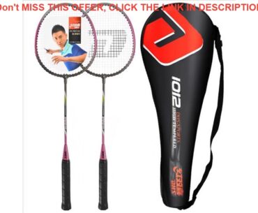 Top DHS badminton racket double shot training resistance to badminton racket 1012 (random color hai