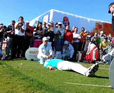 2013 PGA show demo day - Jesper Parnevik trick shots!