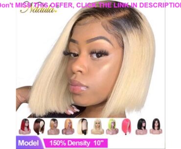 Slide Nadula Hair 13x4/13x6 Lace Wig Straight Short Human Hair Lace Wigs For Women Pre Plucked With