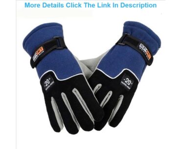 Top Thermal Full Finger Gloves Anti Freezing Gloves Motorcycle Keeping Warm TC Fleece Thermal Glove