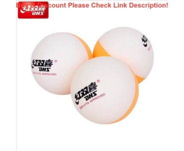 Slide DHS BI Colour table tennis ball new material double color seamed ABS D40+ plastic ping pong p