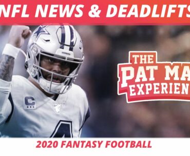 2020 NFL NEWS — Dalton, Dak, Darnold, Alex Smith, 5th Year Options, 2020 NFL Schedule, Deadlifts